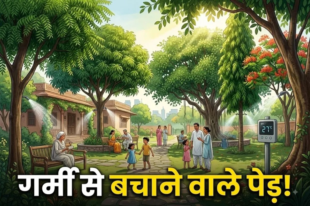 गर्मी से राहत का देसी उपाय! ये 7 पेड़ घर और आसपास का तापमान रखने में कर सकते हैं मदद..