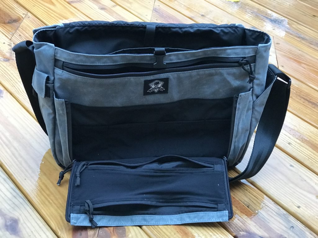 grey ghost messenger bag