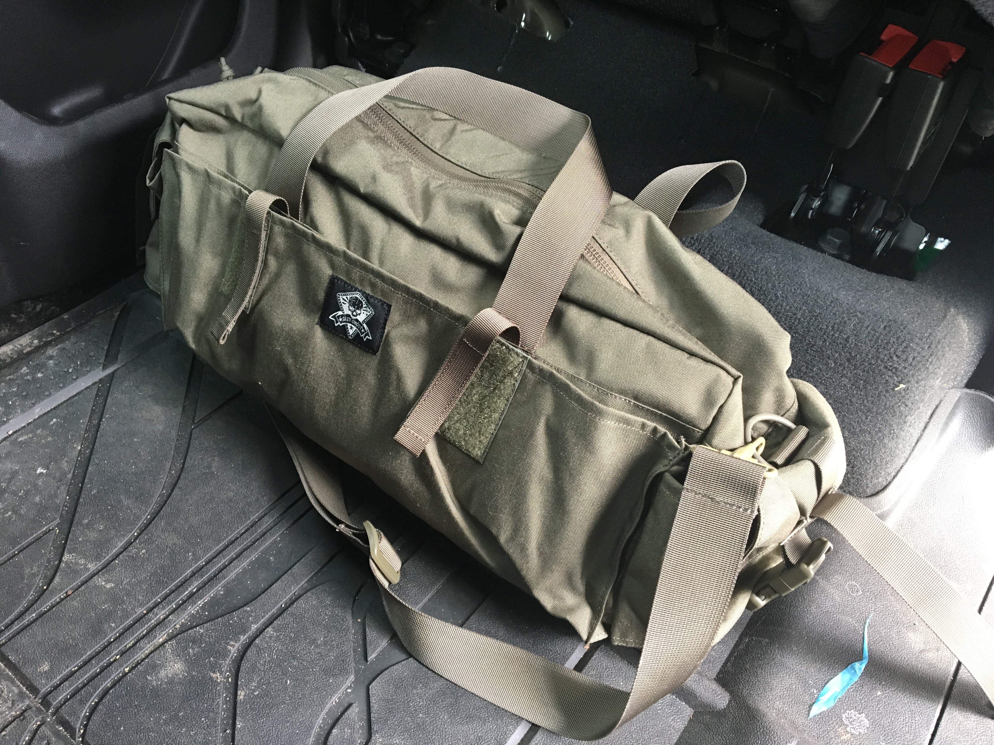 grey ghost messenger bag