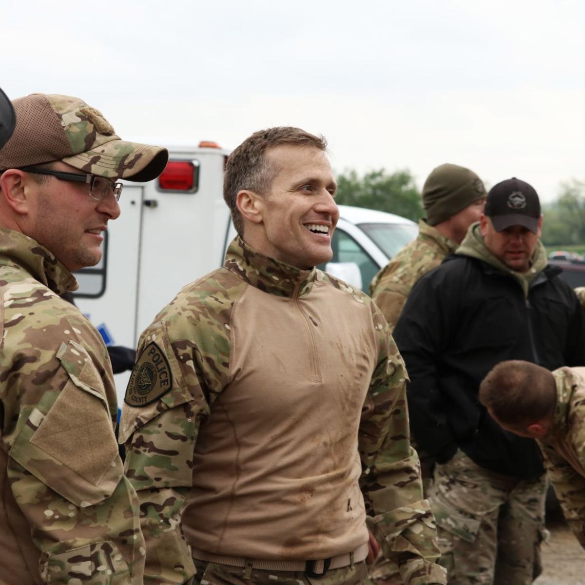 Exclusive Navy SEAL turned cop saves teammate who was shot during