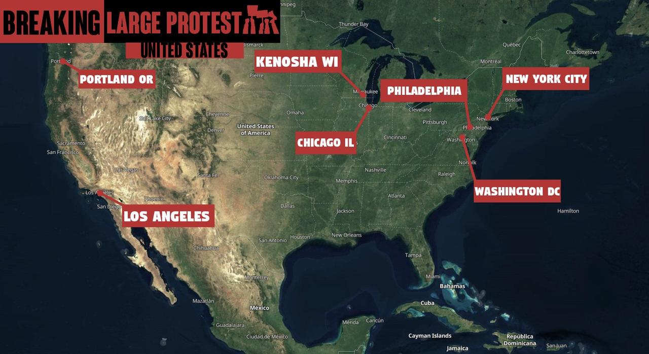 Multiple Protests Planned Across US Following Rittenhouse Acquittal [VIDEO]