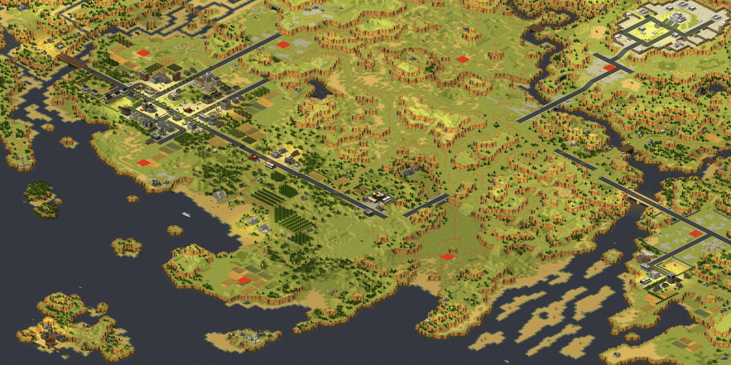 Red Alert Base Map Landscape Operations (8) - CnCmaps