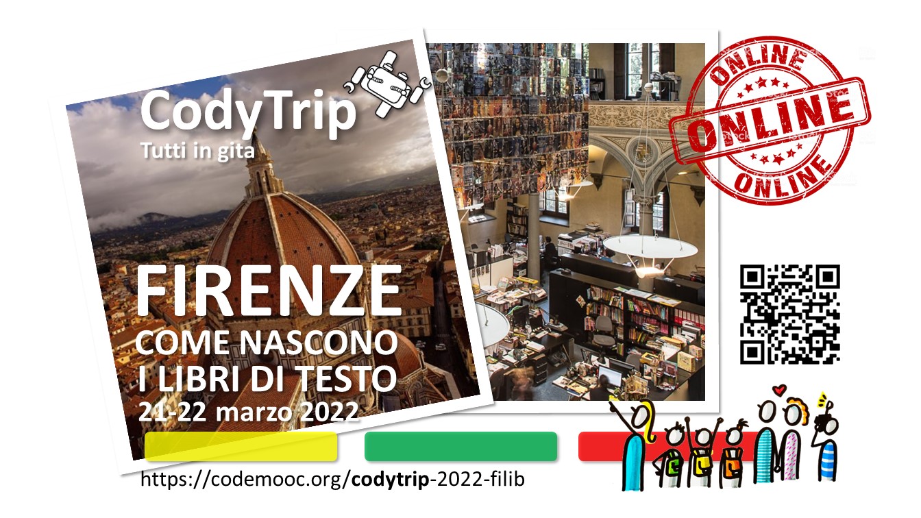 Codytrip A Firenze, Dietro Le Quinte Dei Libri Di Testo - Codemooc 756_x_1344_jpg