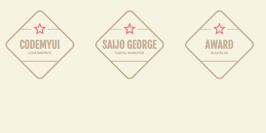 7 CSS Badge UI Design Inspiration - HTML & CSS Snippets Ξ ℂ𝕠𝕕𝕖𝕄𝕪𝕌𝕀