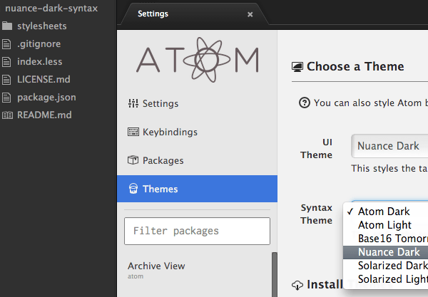 Kak Sozdat Sobstvennuyu Temu Dlya Atom Coderlessons Com
