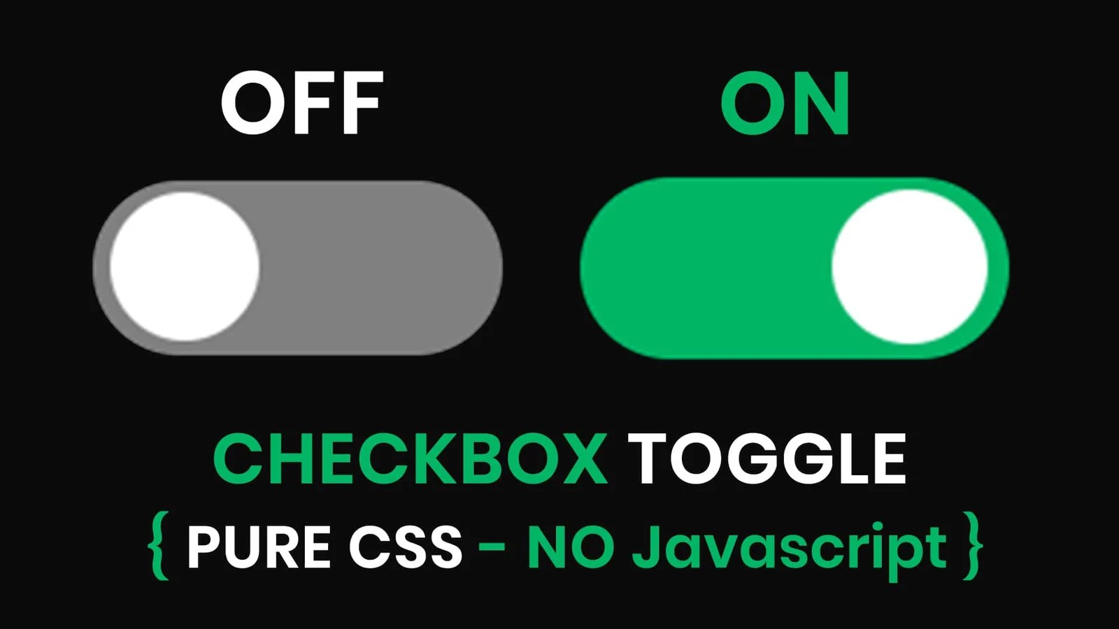 12.12.2021 · javascript's capabilities greatly depend on the environment it's running in. Create a Custom Toggle Switch Buttons with Pure CSS