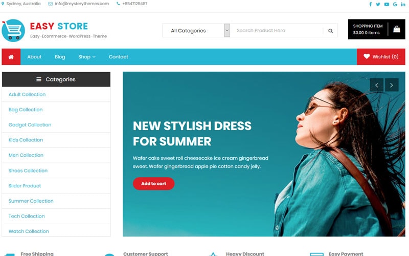 Spacious store is one of the most popular free responsive ecommerce wordpress templates in the market. Best Free Wordpress Woocommerce Themes 2022