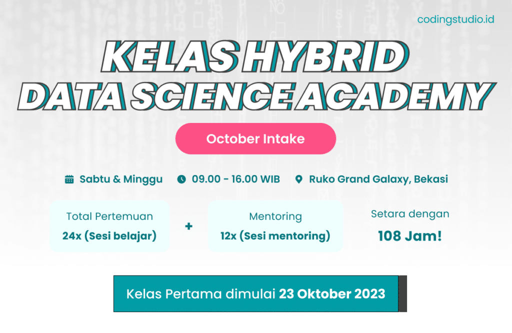 Kelas Hybrid Data Science Academy