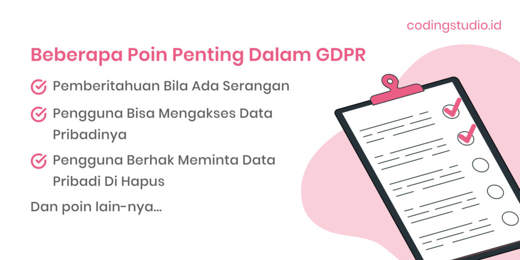 Poin Penting Dalam GDPR