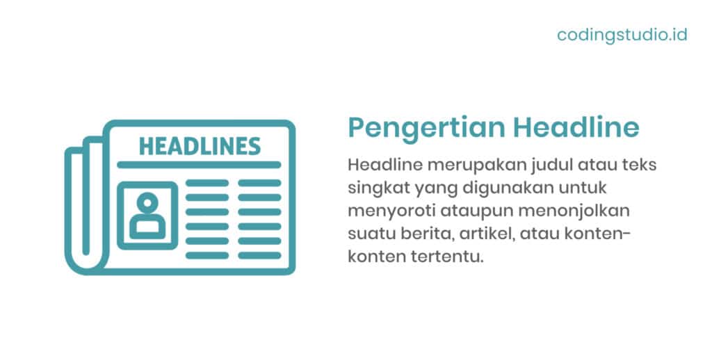 Pengertian Headline