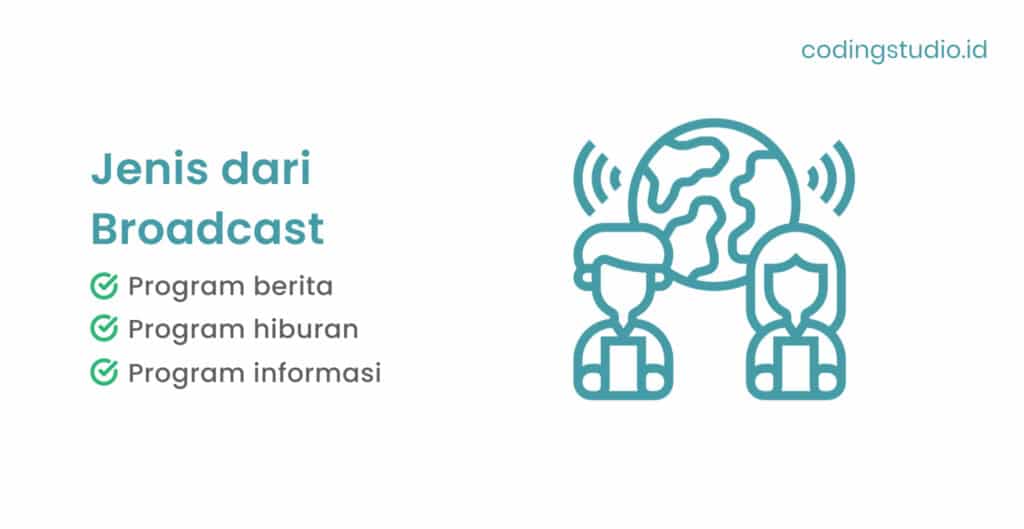 Jenis dari Broadcast