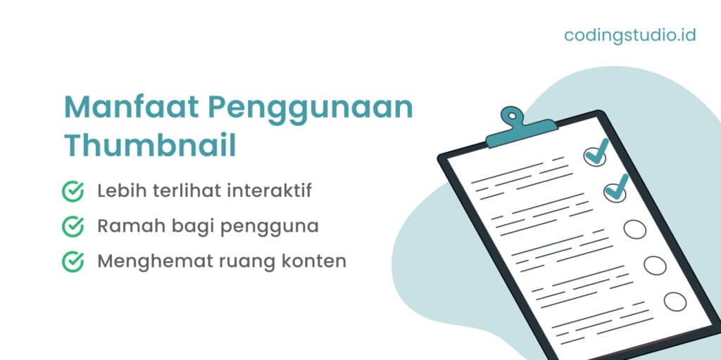 Manfaat Penggunaan Thumbnail