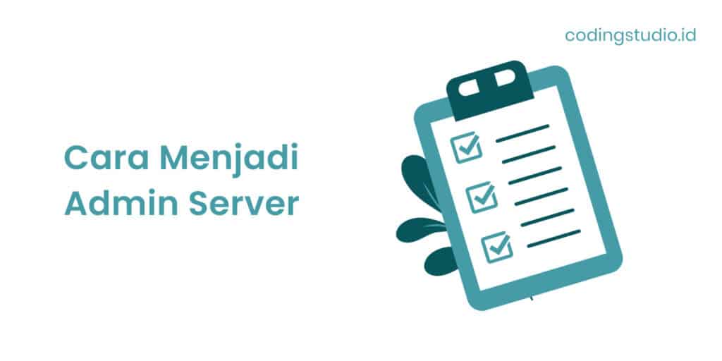 Cara Menjadi Admin Server