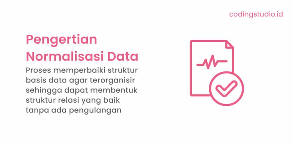 Pengertian Normalisasi Data