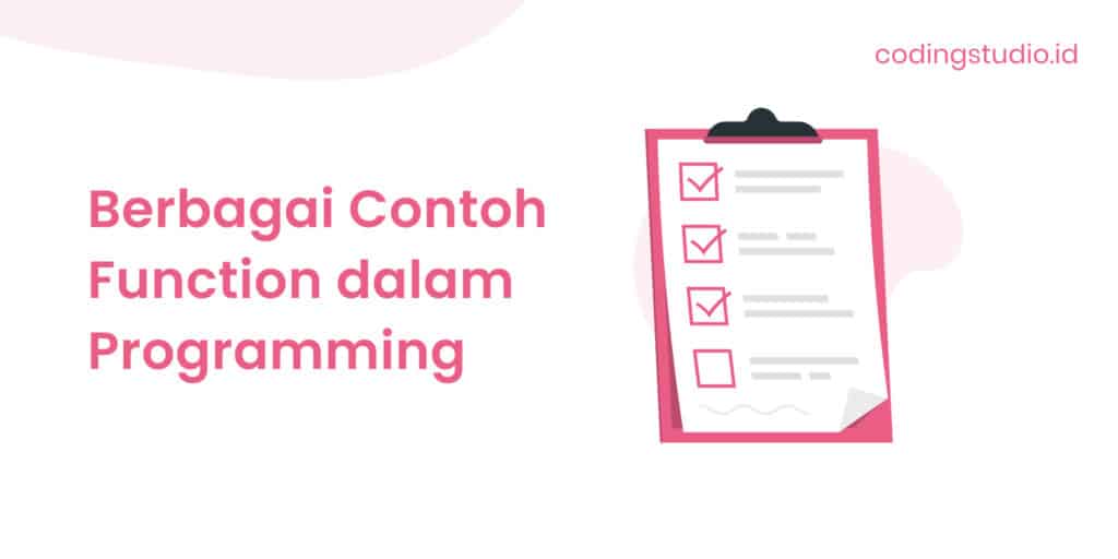Berbagai Contoh Function dalam Programming