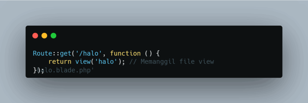 Konfigurasi Routing