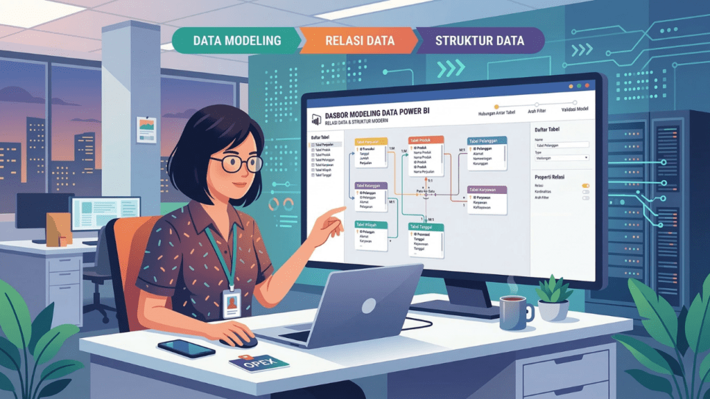 Fitur Data Modeling