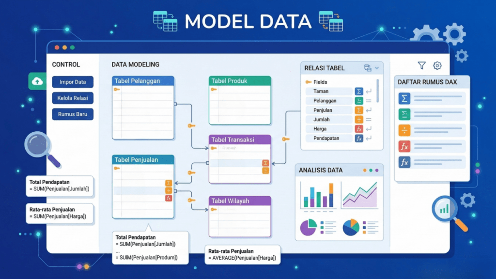 Modeling Data dan Membuat Relasi Antar Tabel