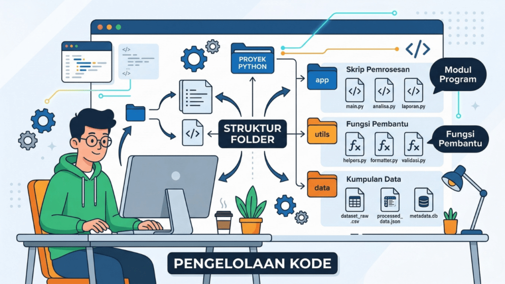 Struktur Project Python dengan Banyak File