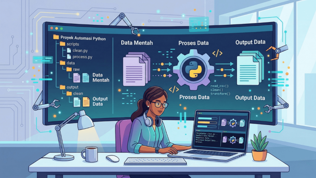 Struktur Project Python untuk Automation atau Data