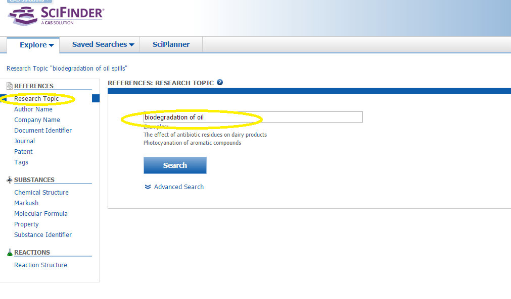 You must have access to your @cpp.edu email address. Searching Scifinder College Of Dupage Library