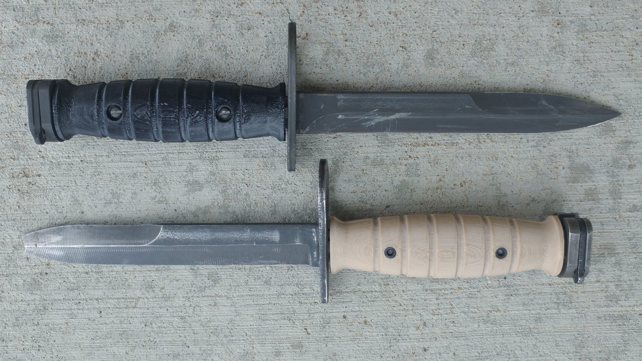 Retro Style M7 Grips Cogburn Arsenal