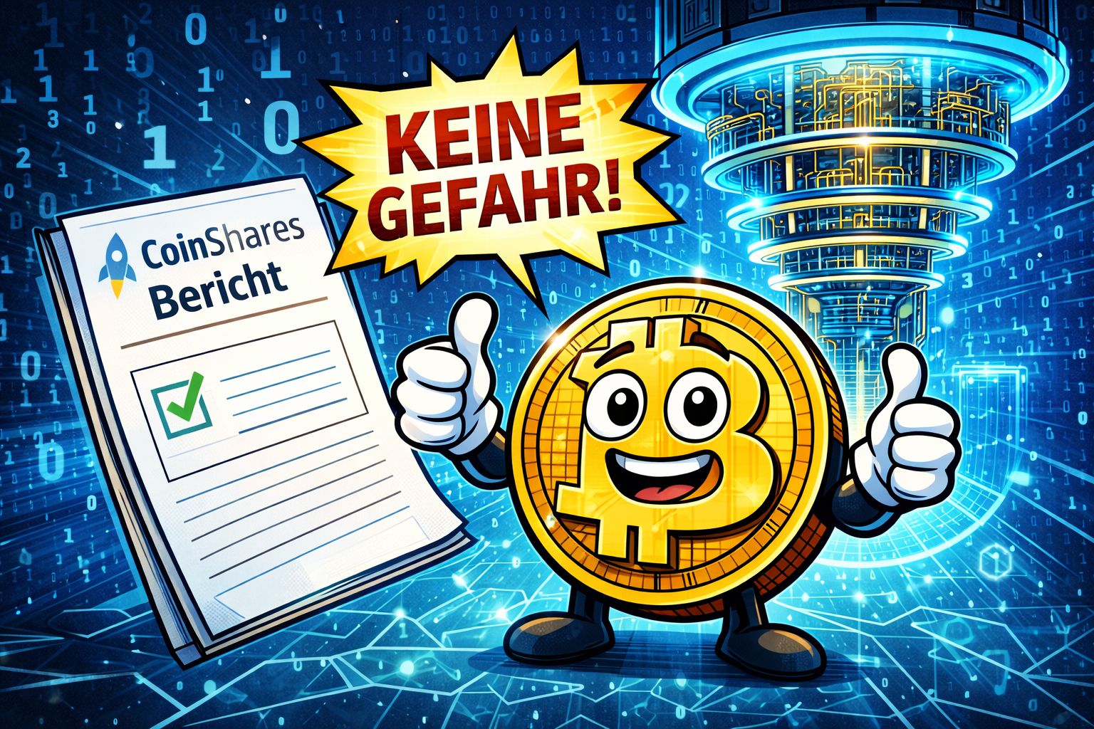 Rapport CoinShares : les ordinateurs quantiques ne constituent pas une menace aussi importante qu'on le pensait Rapport CoinShares : les ordinateurs quantiques ne constituent pas une menace aussi importante qu'on le pensait