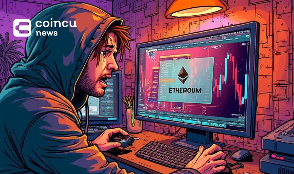 駭客在崩盤中出售並回購 Ethereum 導致損失