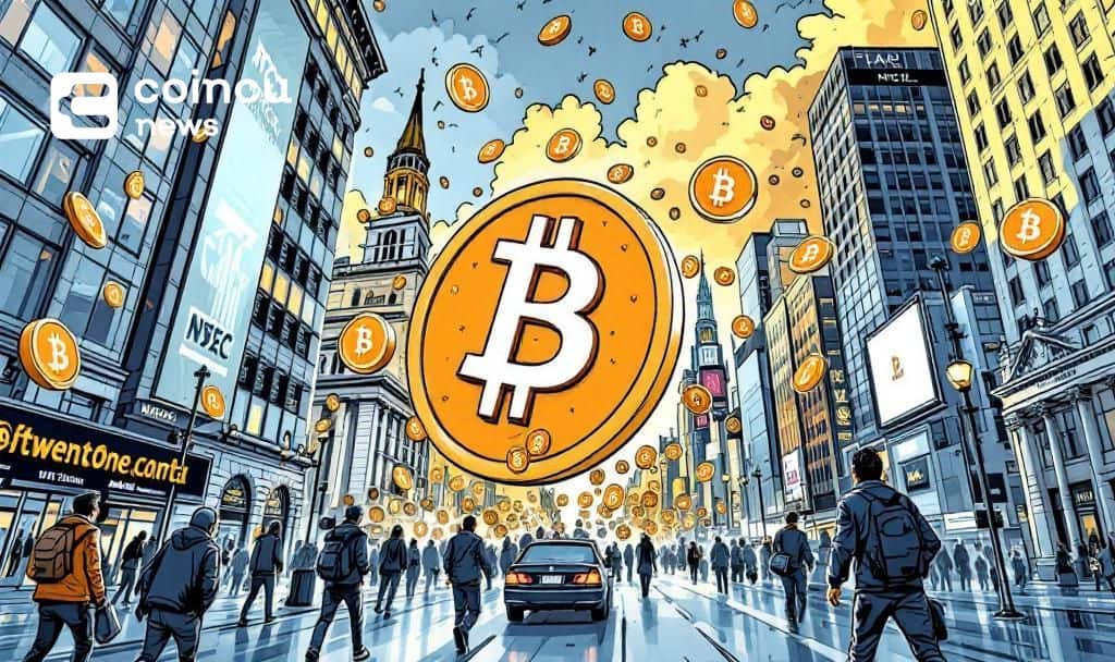 Twenty One Capital Transfers 43k BTC Before NYSE Listing