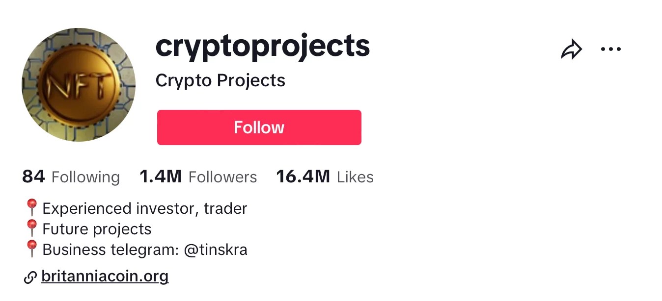 1. CryptoProjects