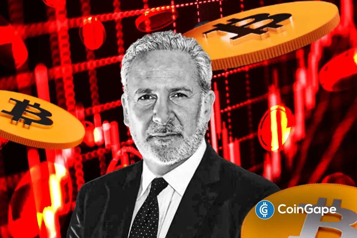 “Sell Bitcoin Now,” Peter Schiff Projects Further BTC Price Crash to $20k