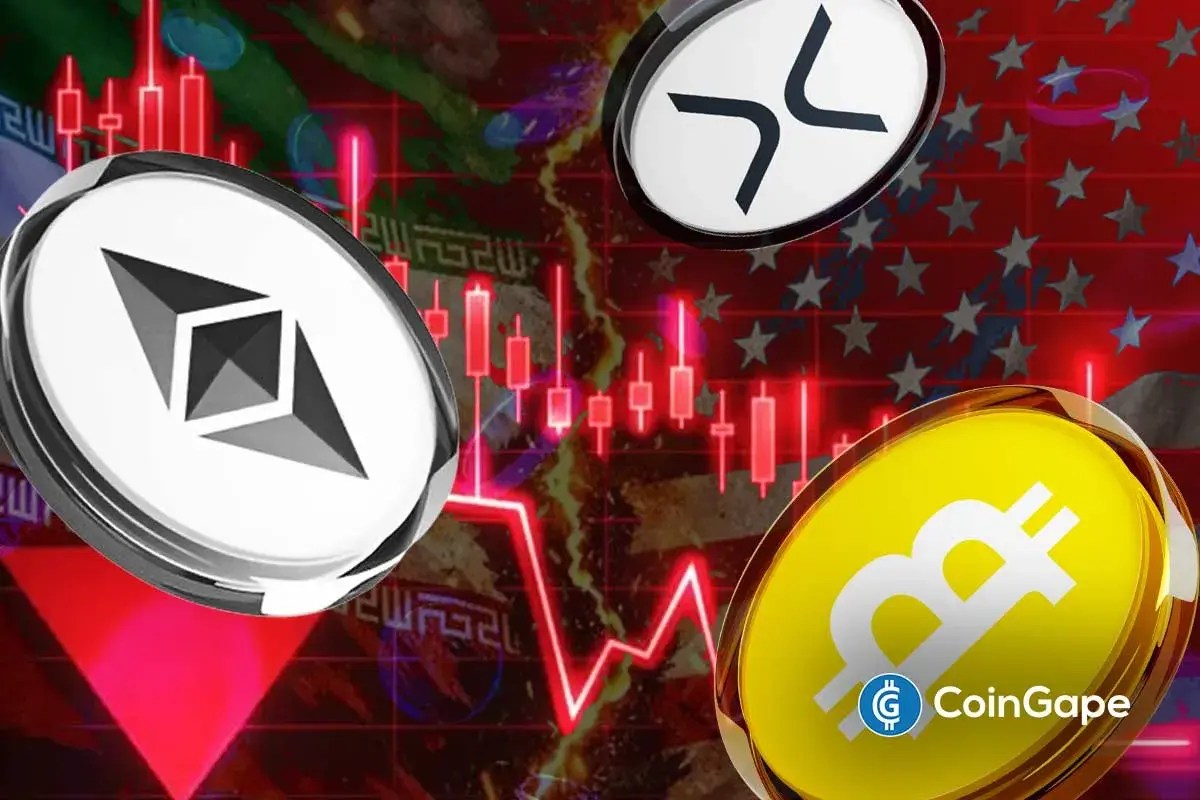 Crypto Market Crash: BTC, ETH, XRP Liquidations Hit $282M As US Bombs Iran