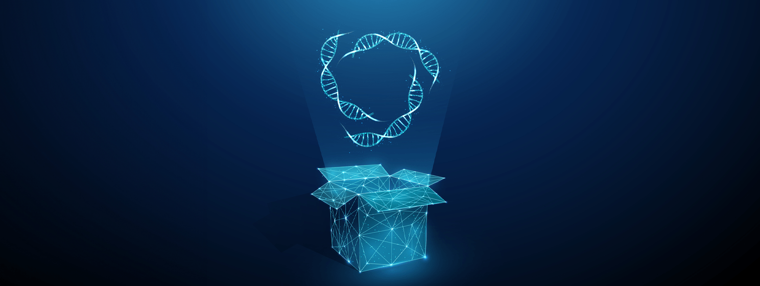 DNA storage meets blockchain permanence in the enterprise era