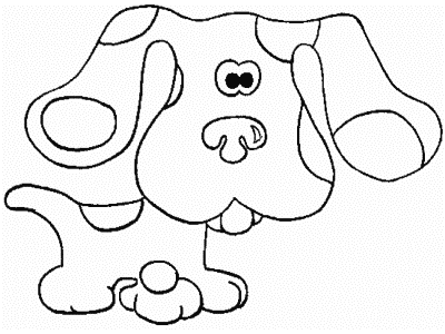 Don't miss new episodes of blue's clues & you! Blue S Clues Coloring Pages