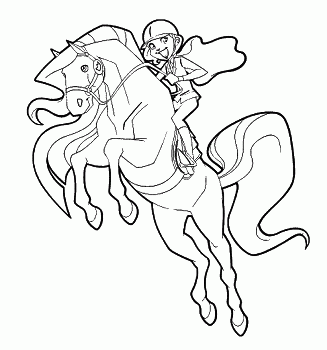 horse coloring pages