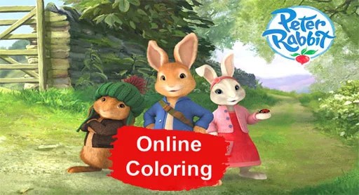 A few boxes of crayons and a variety of coloring and activity pages can help keep kids from getting restless while thanksgiving dinner is cooking. Peter Rabbit Coloring Online Pages
