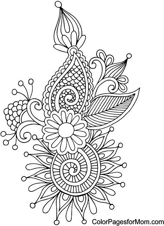  Adult Coloring Pages Paisley - Coloring Home