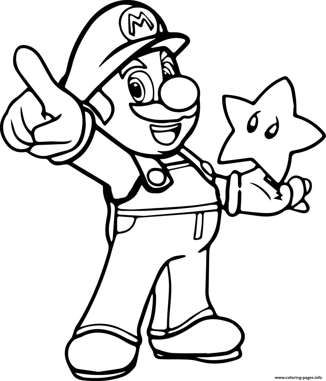 The naruto storyline is divided into two parts, simply named part i and part ii, with the latter taking … Super Mario With A Star Coloring Pages Printable Coloring Home