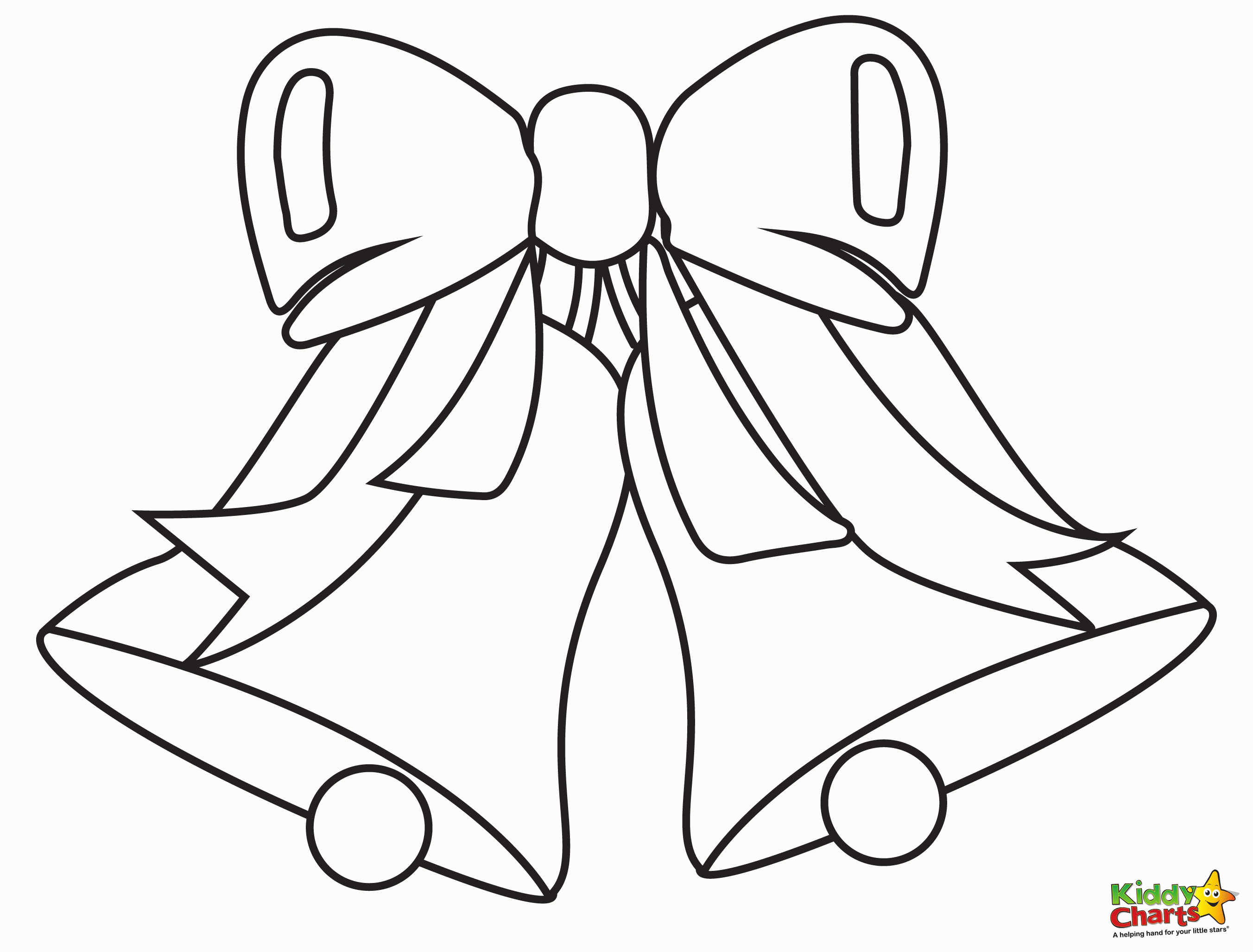 Except it's not a christmas song. Coloring Pages Of Christmas Bells - Coloring Home