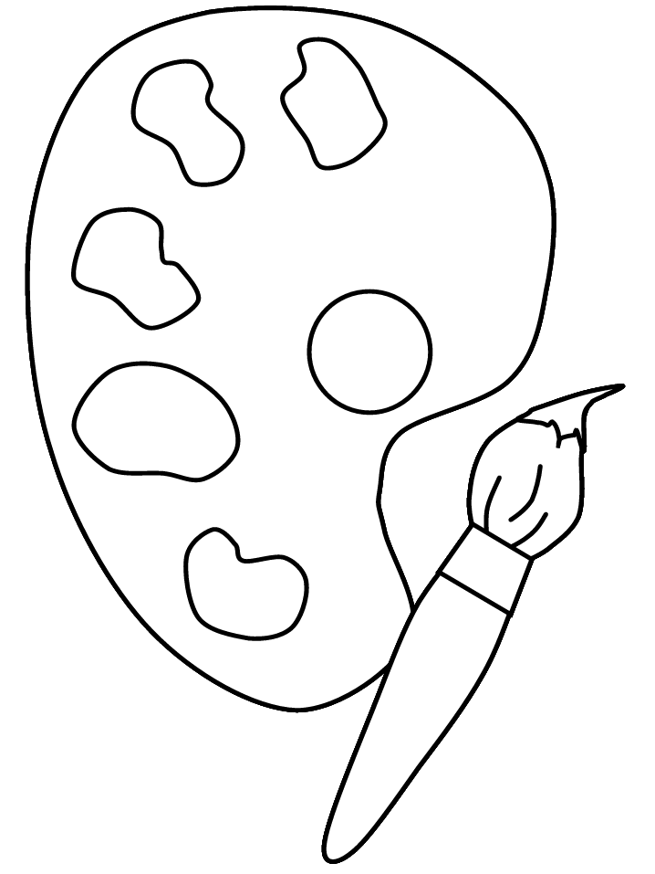 Certain colors definitely offer some benefits when it comes to perking up america's favorite room. Paint Can Coloring Page Coloring Home