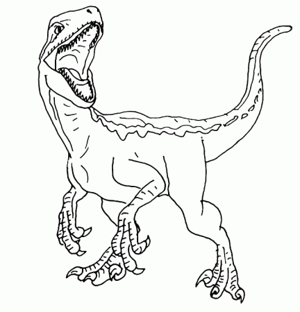 We all remember jurassic park. Indoraptor Coloring Page Free Printable Coloring Pages Coloring Home