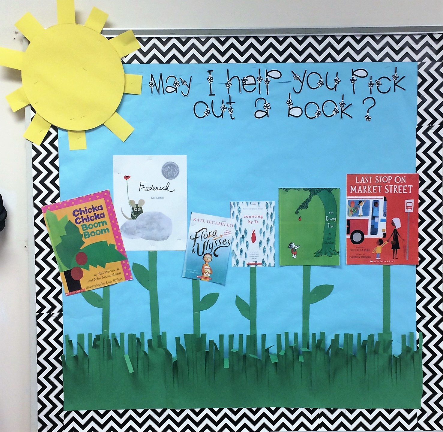 My Bulletin Boards - Coloring in Cardigans