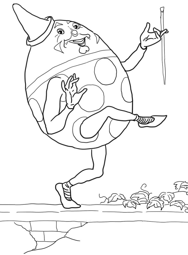 Close the template window after . Humpty Dumpty Coloring Page Free Printable Coloring Pages For Kids
