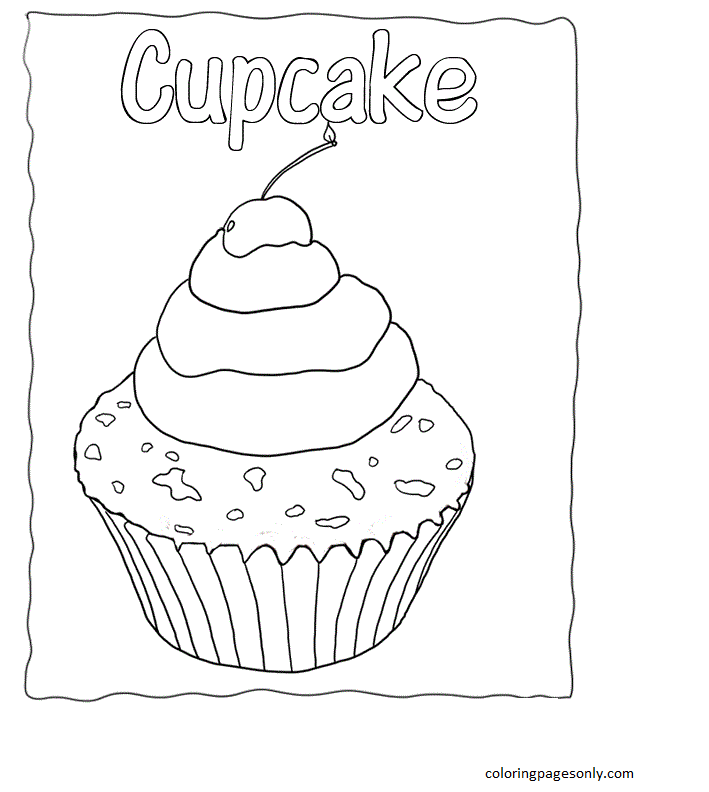 Free, printable coloring pages for adults that are not only fun but extremely relaxing. Cupcake 11 Coloring Pages Cupcake Coloring Pages Coloring Pages For Kids And Adults