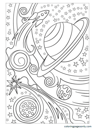 This coloring page belongs to these categories: Rocket And Planets Coloring Pages Rocket Coloring Pages Coloring Pages For Kids And Adults