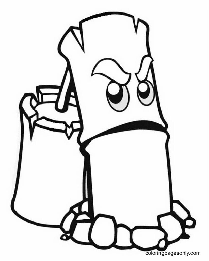 These alphabet coloring sheets will help little ones identify uppercase and lowercase versions of each letter. Bamboo Coloring Pages Plants Vs Zombies Coloring Pages Coloring Pages For Kids And Adults