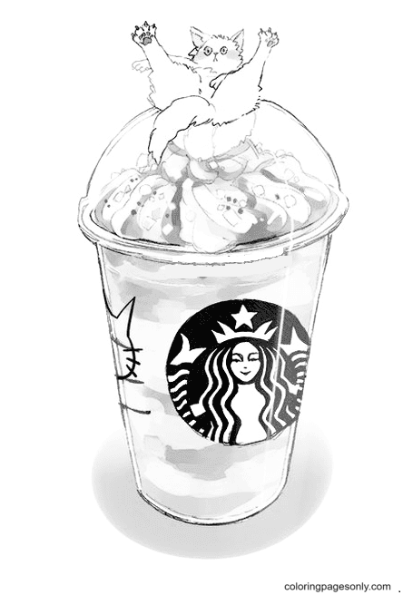 Download, color, and print these starbucks coloring pages for free. Cute Starbucks Coloring Pages Starbucks Coloring Pages Coloring Pages For Kids And Adults