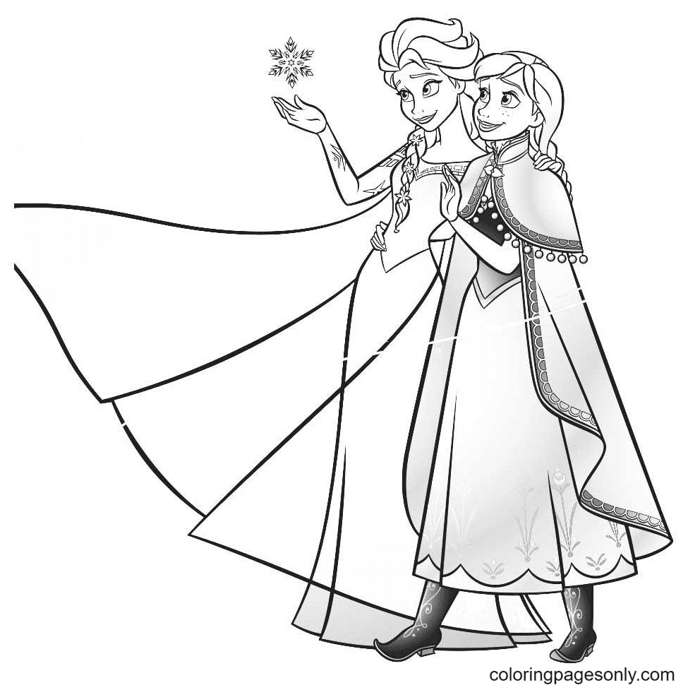 See more ideas about coloring pages, frozen coloring, frozen coloring pages. Elsa Anna Frozen Coloring Pages Elsa And Anna Coloring Pages Coloring Pages For Kids And Adults