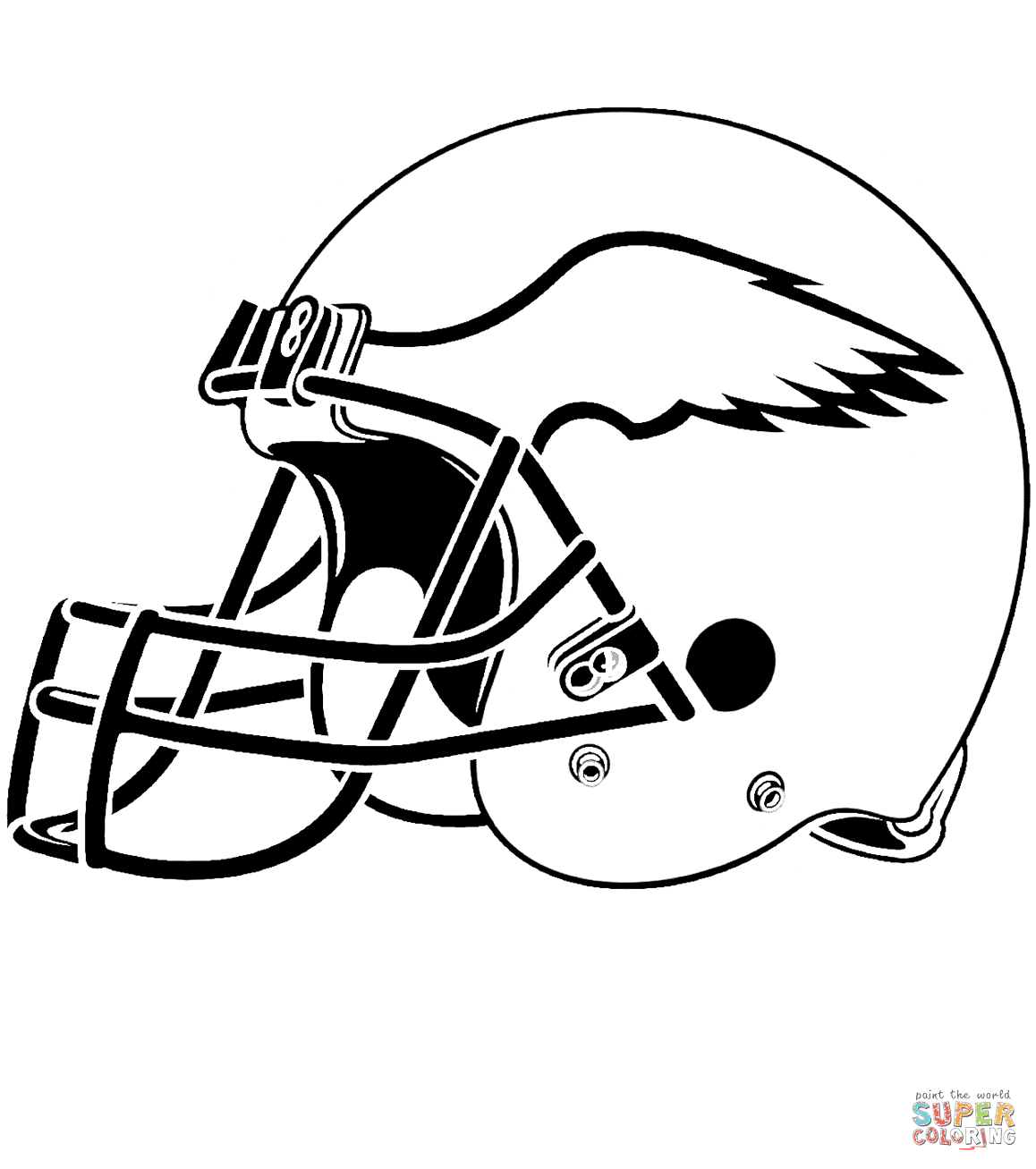 Advertisement going inside the nfl lets you see how football really works by understanding the rules and. Philadelphia Eagles Helmet Coloring Pages Nfl Coloring Pages Coloring Pages For Kids And Adults