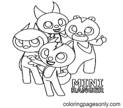 Miniforce coloring pages are volt, sammy, max and lucy, a team of brave furry animals that are able to deal with any enemy. Happy Fruit Coloring Pages Fruit Coloring Pages Coloring Pages For Kids And Adults